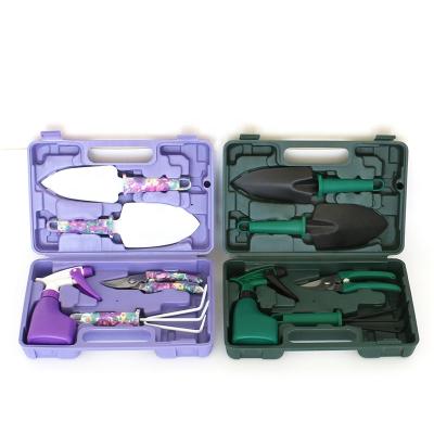 China Eco-friendly Gardening Tool Kit Watering Box Trowel 5pcs Shovel for sale