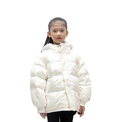 China Custom Anti-wrinkle Padded Kids Bubble Down Coats Girl Winter Coats Ditch Bubble Kids Coats Short Shiny Jackets for sale