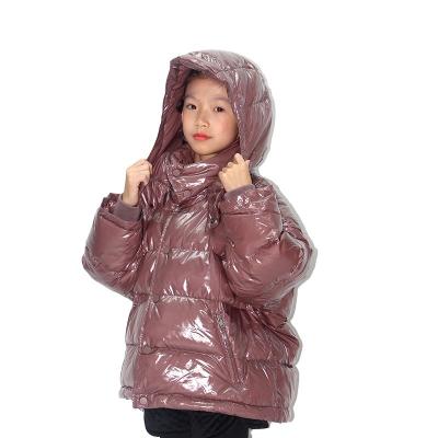 China Wholesale High Quality Children's Clothing Winter Coat Anti-wrinkle Waterproof Down Jacket Children's Hooded Jacket Girl's Jacket for sale