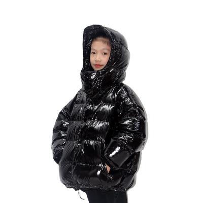 China Anti-wrinkle Bubble Stripper Coats Down Coats Fashionable Girl's Winter Crop Gap Kids Down Coats Kids Designer Jackets for sale