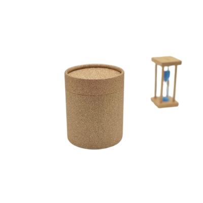 China Recyclable Materials Recyclable Round Box Kraft Paper Bamboo Cotton Swab Cosmetic Cylinder Cardboard Box for sale