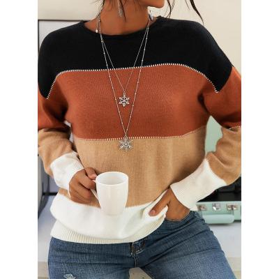 China Anti-wrinkle 2021 autumn boutique clothing for women new design women knit sweater plus size oversized women designer Clothing for sale