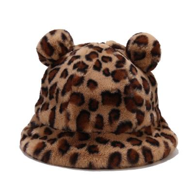 China Fashion\Cute New Design Fisherman Hats Fur Bucket Hats Faux Rabbit Soft Comfortable\Durable Fur Pompom For Women for sale