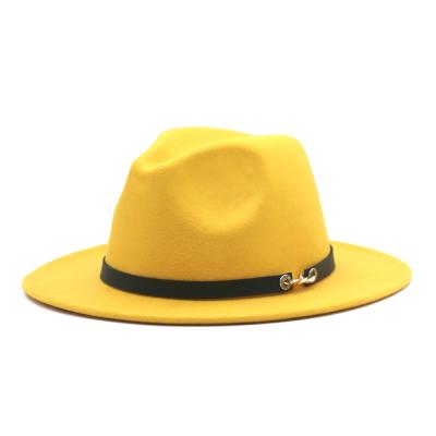 China Fashion \ Fedora Hats Women Wholesale Custom Made Comfortable \ Durable Fedora Hats 2021 and Clips Mint and Red Two Tone Fedora Hats Wool for sale