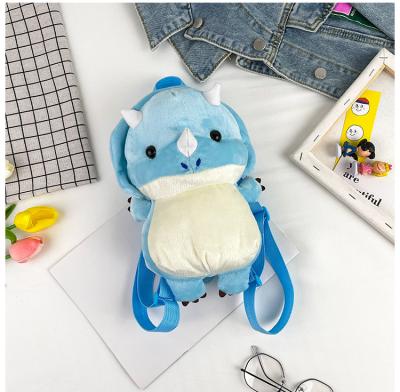 China 2021 New Design Waterproof Cartoon Dinosaurs Dolls Kids Bags Back To School Backpack Bags Cute Novelty Shoulder Bags for sale