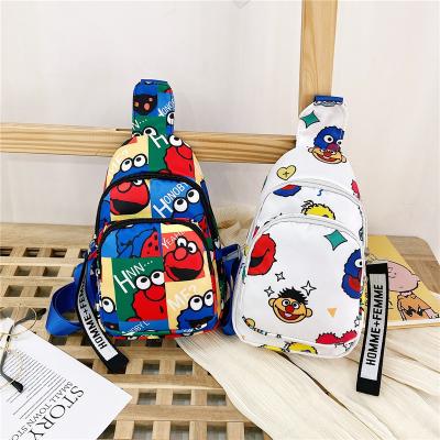 China 2021 Luxury New Design Cartoon Printing Hip Hop Shoulder Bags Trunk Bags For Boys Purses And Backpacks for sale