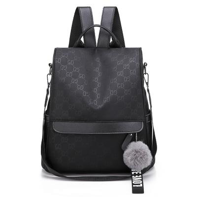 China Women Anti-theft Luxury Classic Pattern Oxford Brand Style Louises G Tassel Backpack Anti-theft Shoulder Bags For Ladies for sale