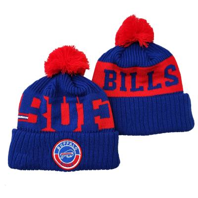 China 2021 New Unisex Designer Knitted COMMON GROUND Football Team Beanies Hats Winter Sports Hats Beanies For Mens CB for sale