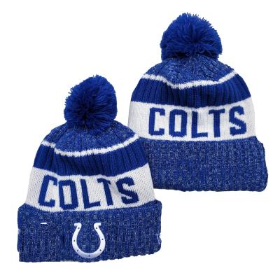 China Cheap Knitted Unisex Designer New 2021 COMMON Football Team Beanies Hats Winter Hats Sports Beanies Beanies For Men Team IP 32 for sale