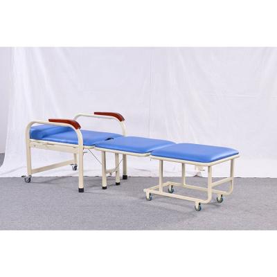 China Hospital Most Popular Hospital Products Chair Type Accompanier Hospital Metal Material for sale