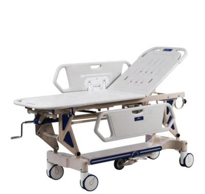 China Commercial Appliances Hospital Furniture ABS Medical Inpatient Transfer Trolley for sale