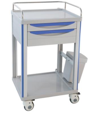 China Chinese High Quality High Grade ABS Medical Furniture Commercial Medical Equipment Emergency Drug Trolley For Hospital for sale