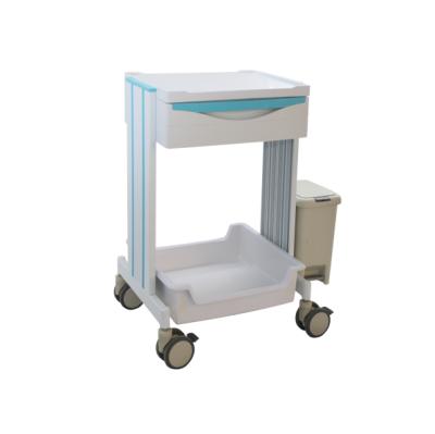 China ABS Commercial Hospital Medical Equipment Furniture Trolley Hospital Trolley Emergency Medical Trolley for sale