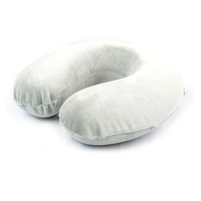 China Hot Selling Soft Memory Microfiber Neck Pillow, Luxury Memory Foam Neck Travel, Airplane, Car, Home Support Pillow for sale