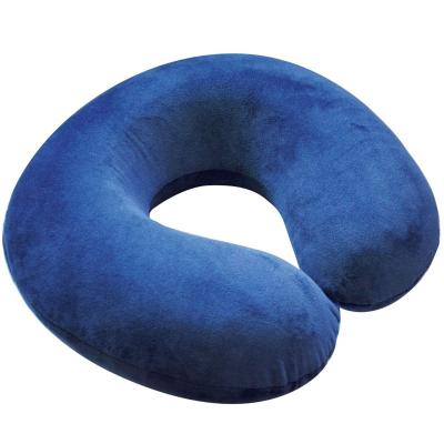 China Memory Travel Comfort Memory Foam Neck Pillow , Travel Neck Cushion Super Soft Pillow for sale