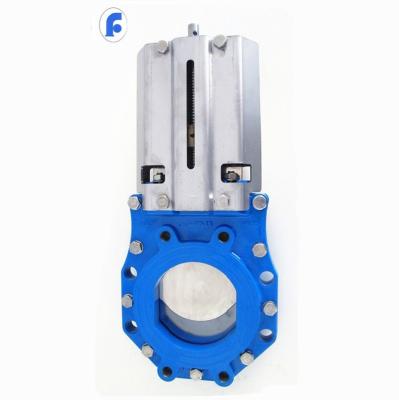 China General Handwheel Cast Iron Knife Malleable Gate Valve PN10/4 for sale