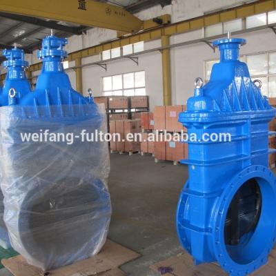 China General Electric Gate Valve Large Diameter With Stem Extension And Transmission Reducer And Bypass for sale