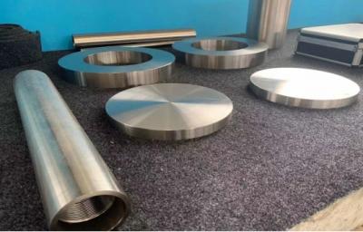 China 99.9% Pure Zirconium Grade 702 Tubes And Plates With Hex Head Or Flange Customizable Size And Shape for sale