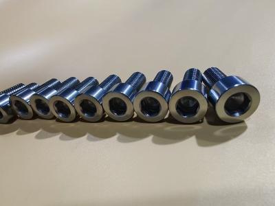 China All size Zirconium Bolt Zr705 / Zr702 Screws for Automobile and Oil gas industrial for sale