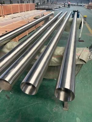 China Purity 99.9% ~99.99% Seamless Titanium Tubing with OD -0.05mm / Wall -10% Tolerance for sale