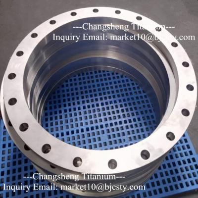 China Flanges de titanio forjado ASTM B381 F2 para tanques de almacenamiento esféricos petroquímicos en venta