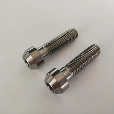 Chine la tête Torx titanique de prise des attaches M10 Gr2 de 100mm pour des boulons de frein de bicyclette vissent à vendre