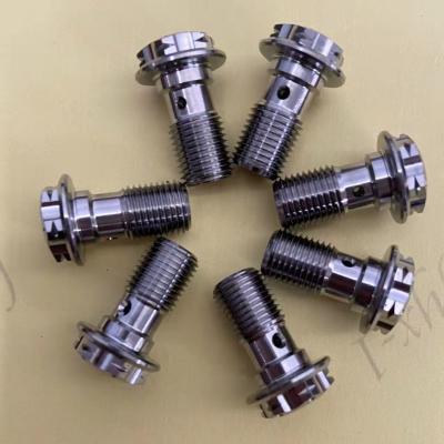 China Titanium Flange Head Bolts banjo bolts for sale