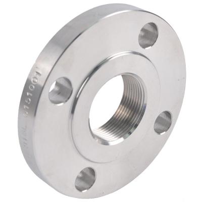 China Flange rosqueado de titânio Gr5 ASTM B16.9 Dn50 Pn25 Químico do petróleo à venda