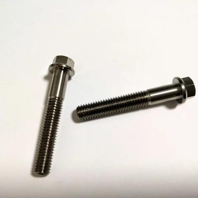 China Titanium Flange Bolt DIN 6921 for automobile for sale