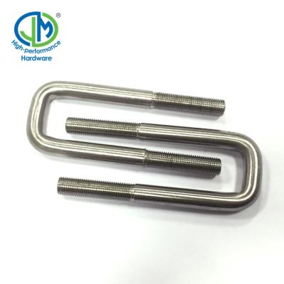 China Special high strength stainless steel SS /steel U-bolt/square U-bolt based on drawing for sale