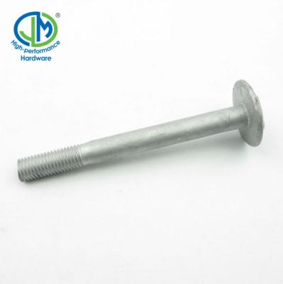 China Stainless Steel Flat Head Turn Bolt Step Bolt For Electrical Bolt With Nuts for sale