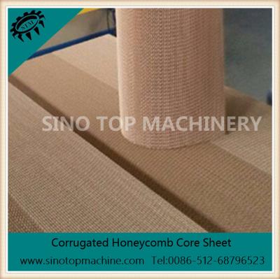 China Waterproof High Quality Brown Kraft Paper Honeycomb Core Paperboard for sale