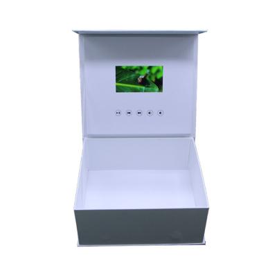 China Japan custom 7 inch sale presentation display card jewelry gift lcd screen video greeting box for sale