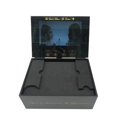 China 7 Inch Japan High Quality LCD Screen Tft Video Brochure Box For Gift Invitation Name Card Greeting Marketing for sale