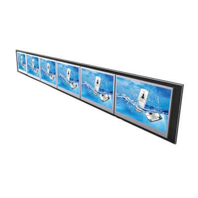 China Europe Wholesale Customized 6.86 Inch Outerside Display Promotion Shelf Advertising Strip Screen for sale