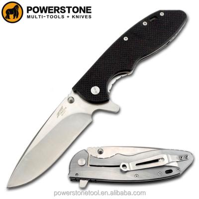 China OEM Folding Knife G10 Handle Camping Pocket Knife Survival Carriable Knife for sale