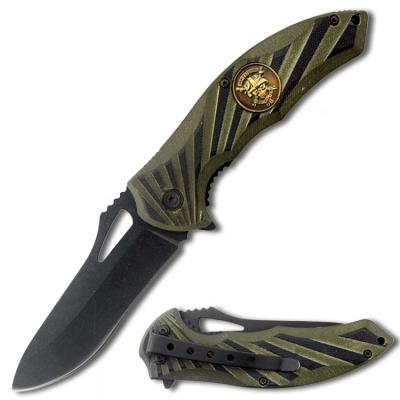 China Tactical Pocket Knife Group of Ten Camping Handle 4.5