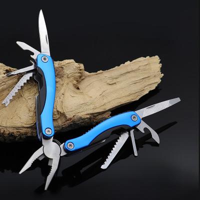 China 13 Count Aluminum Multifunctional Outdoor Survival Tool Pocket Multitool Portable Pliers Stored Customized Outdoor Pliers for sale