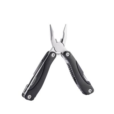 China Professional Multifunctional Pocket Knife Stocked Stainless Steel Pliers 11 in 1 Multitool with Safety Lock and Nylon Bag for Outdoor for sale