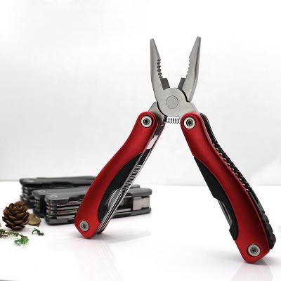 China 12in1 Folding Multitool Pocket Stocked Combination Pliers With Pocket for sale