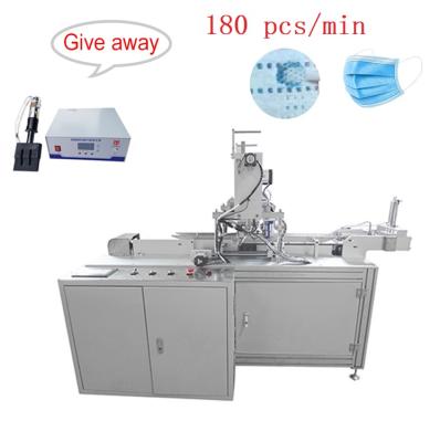 China Make Disposable Masks Manual Mask Making Machine 3ply Face Mask Earloop Welding Machine Semi-automatic Earloop Welding Machine for sale