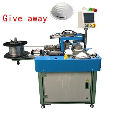 China Factory CE deck of nose machine cup n95 surgical facial disposable semi-automatic mask making machine for sale