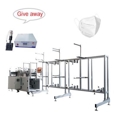 China Factory Ultrasonic Mask Making Machine In Running 3 Ply Disposable Full Automatic Face Slicer Ultrasonic Sewing Machine Price for sale