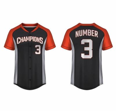 China Sets Uniforms Set Custom For Women College Youth High Quality Adults American Orange Best Blue Men Sublimated Baseball Uniform for sale