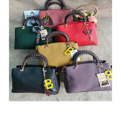 China Fashion 4.68 Dollar Model A8-012 Good Quality PU Leather Brave Man Leather Handbag With Different Colors for sale