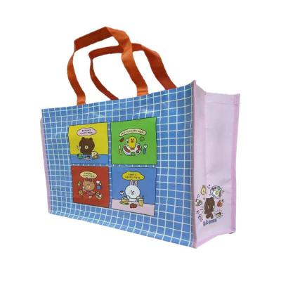 China $0.24 Model YH-DZ007 Size 47x39x16cm PVC Hand Handled Ready Stock Shopping Plastic Bag for sale