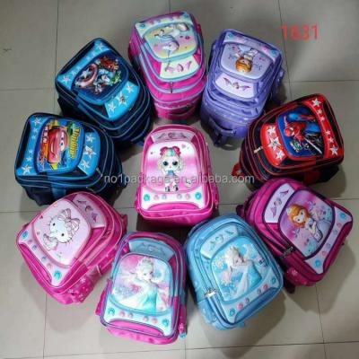 China $5.85 Model YH-YJ012 Casual Wearing Kids Backpack 4 Zippers Style Size 40x30x12cm For Good Quality Kids School Bags for sale