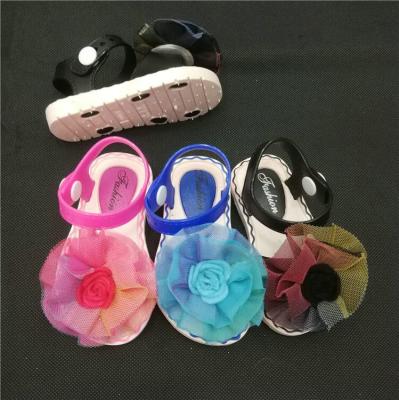 China Newest Style Mix Size Mix Colors Model YH-JJ001 Girls Custom Lovely Round Kids For Children Kids Sandals for sale