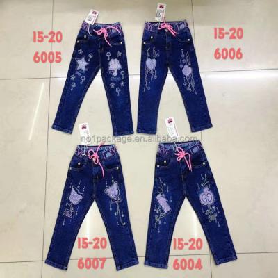 China 3.85 dollar model YH-TNZ048 YIHAO QUICK DRY factory accept custom made pants style skinny mix colors for kids girls lattice panties for sale