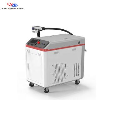 China Metal Stainless Steel Cleaning 1000w 1500w 2000w Metal Stainless Steel Portable Fiber Laser Cleaning Machine For Carbon Steel Rust Removal Handheld Laser Clean for sale